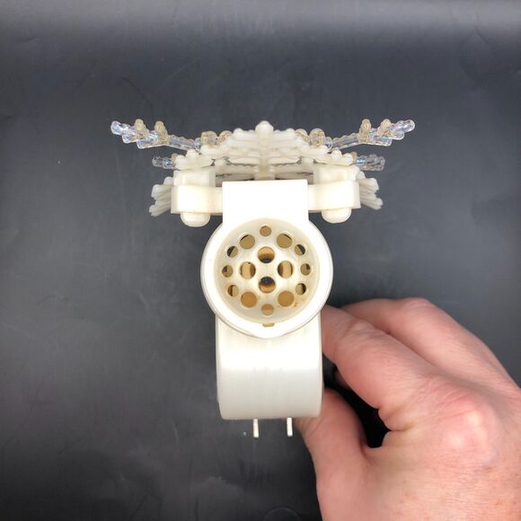 Bath & Body Works Wallflower Wall Plug In Diffuser Snowflake Holiday Lights Up - Picture 5 of 6